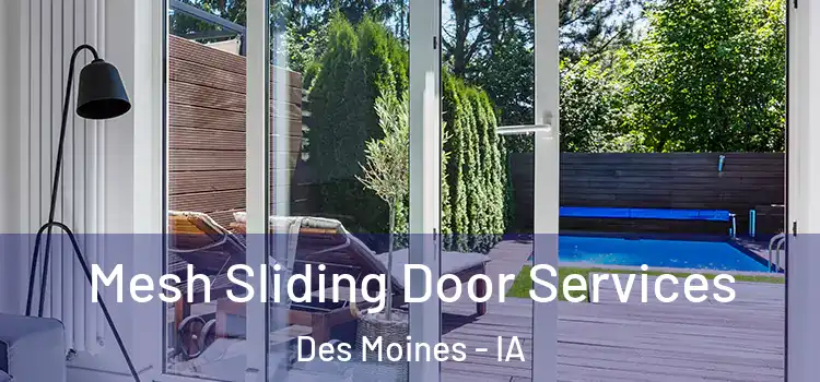 Mesh Sliding Door Services Des Moines - IA