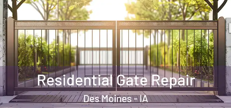 Residential Gate Repair Des Moines - IA
