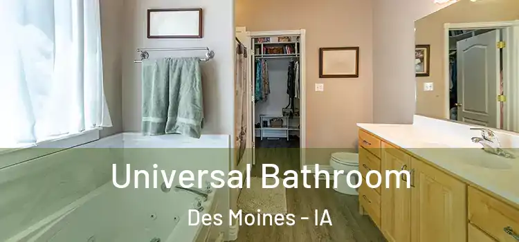  Universal Bathroom Des Moines - IA